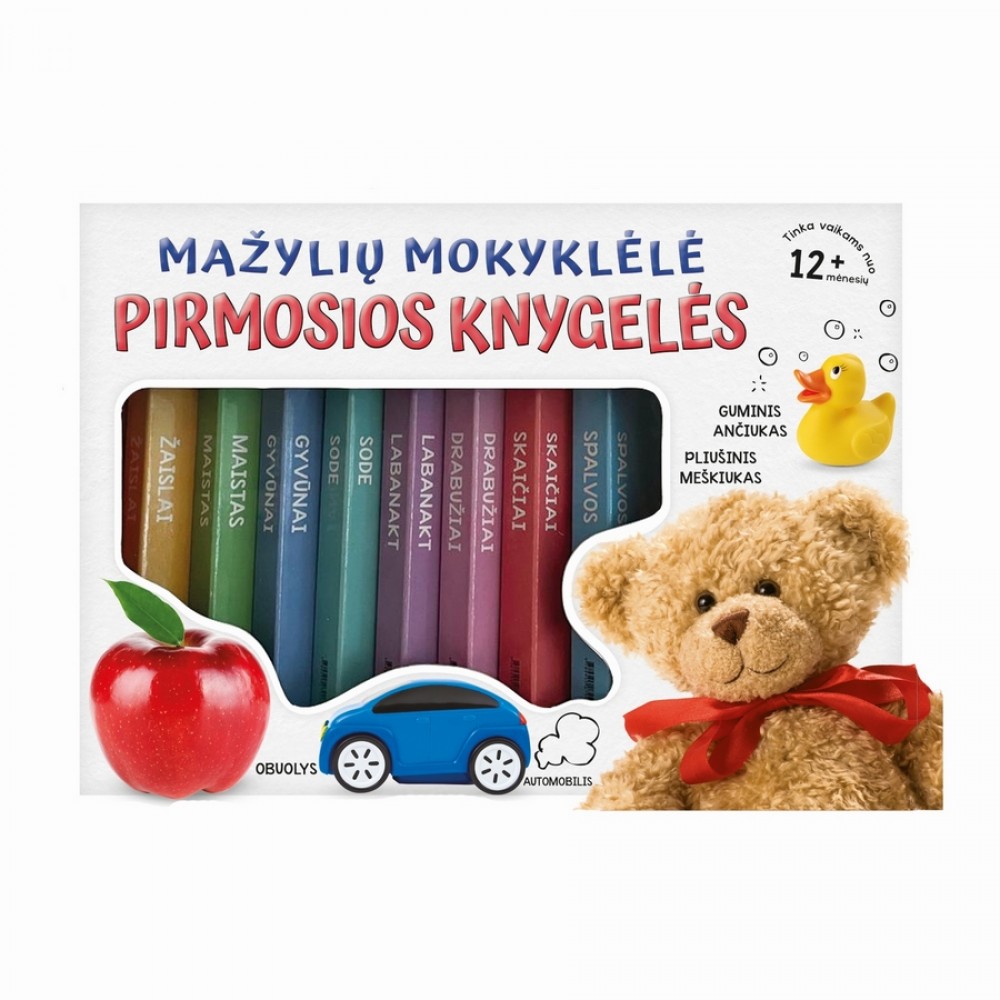 Pirmosios knygelės. Mažylių mokyklėlė