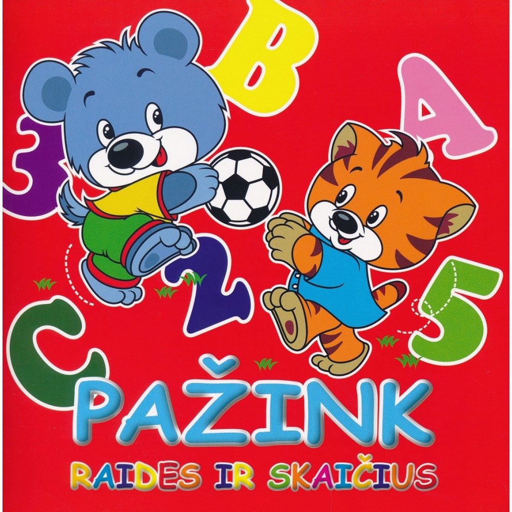 Pažink raides ir skaičius