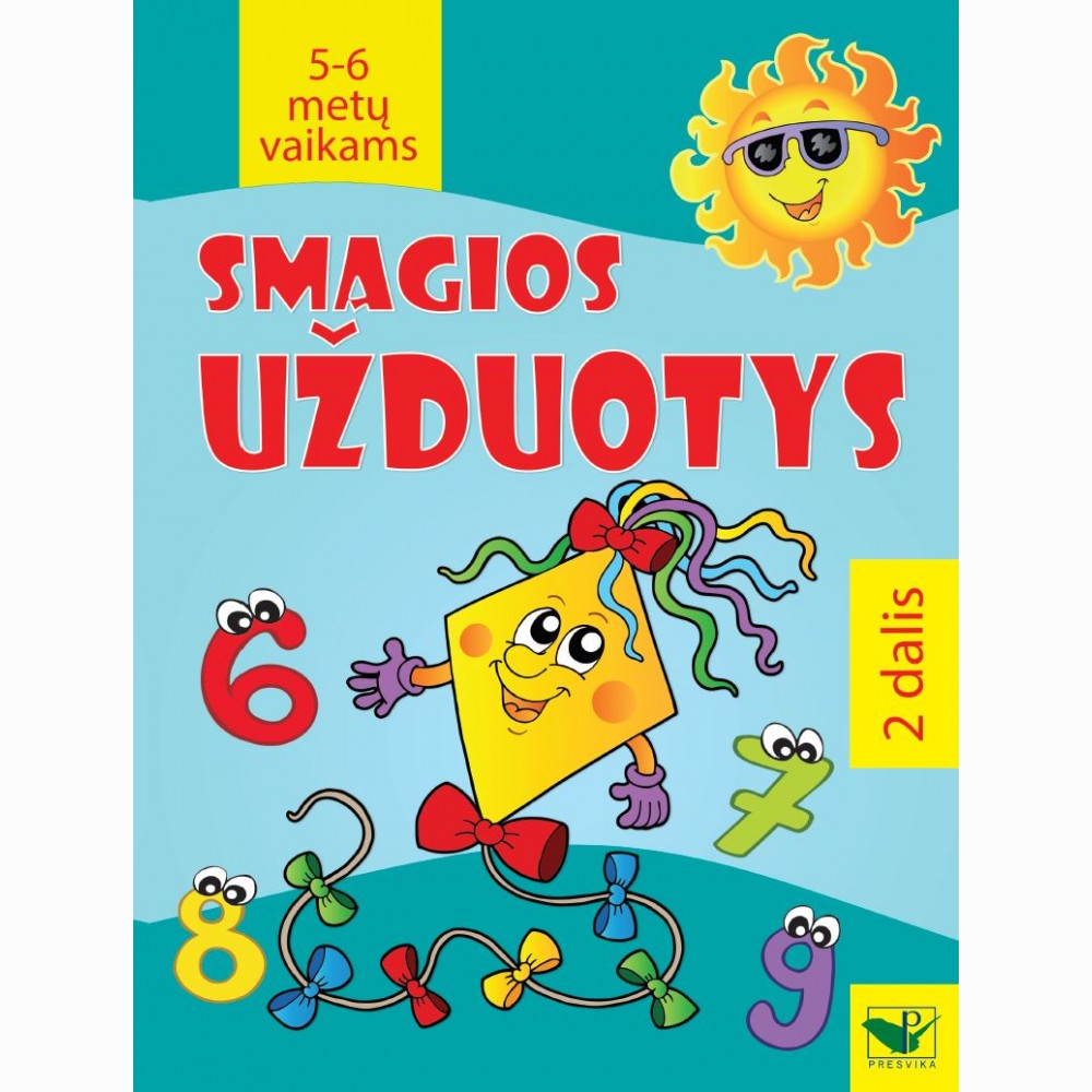 Smagios užduotys 5-6 metų vaikams 2 dalis
