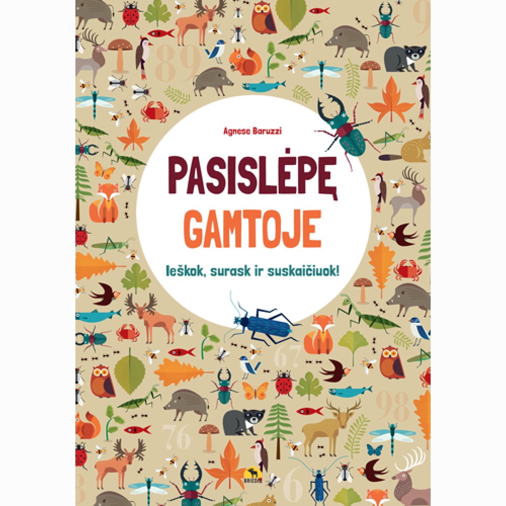 Pasislėpę gamtoje. Ieškok, surask ir suskaičiuok!
