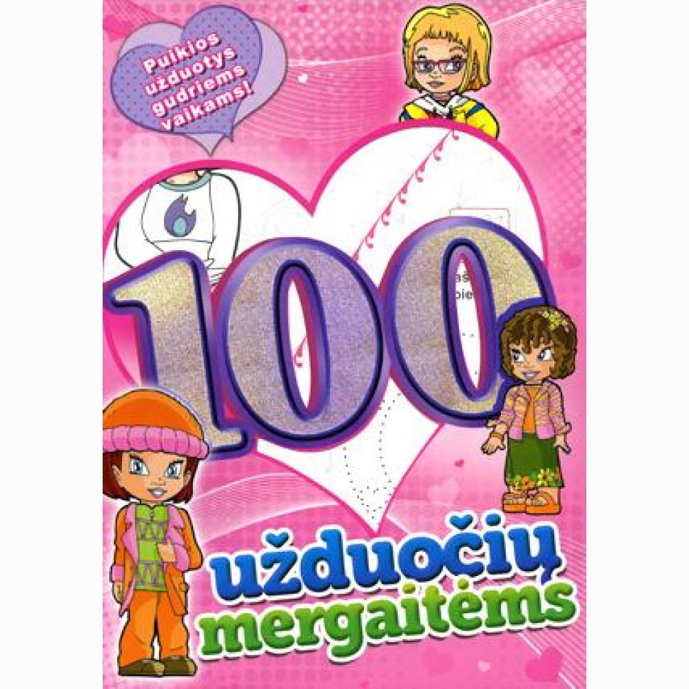100 užduočių mergaitėms