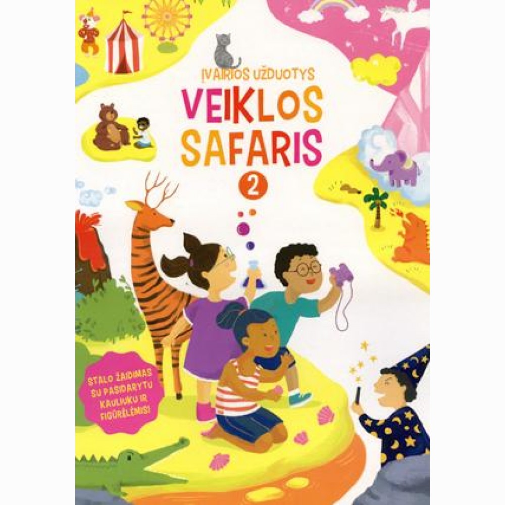 Veiklos safaris 2. Įvairios užduotys