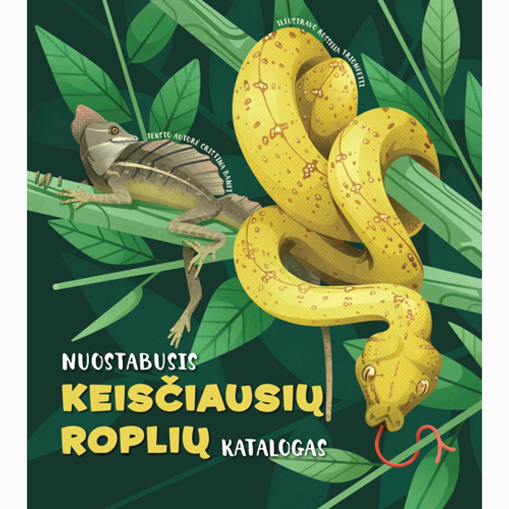 Nuostabusis keisčiausių roplių katalogas