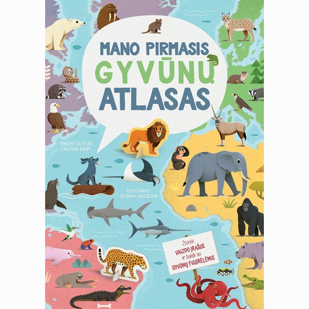 Mano pirmasis gyvūnų atlasas