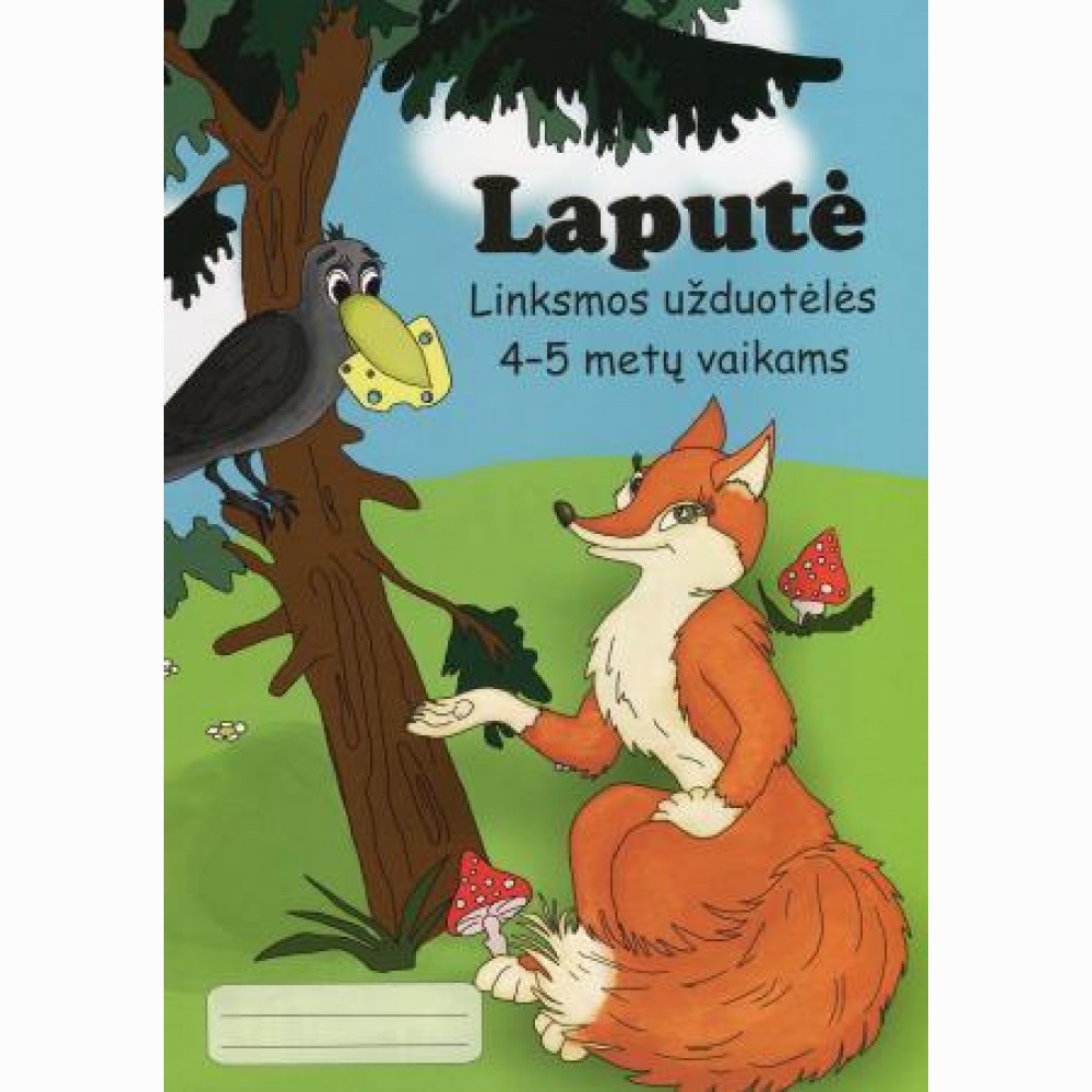 LAPUTĖ.  Užduotėlės 4–5 metų vaikams