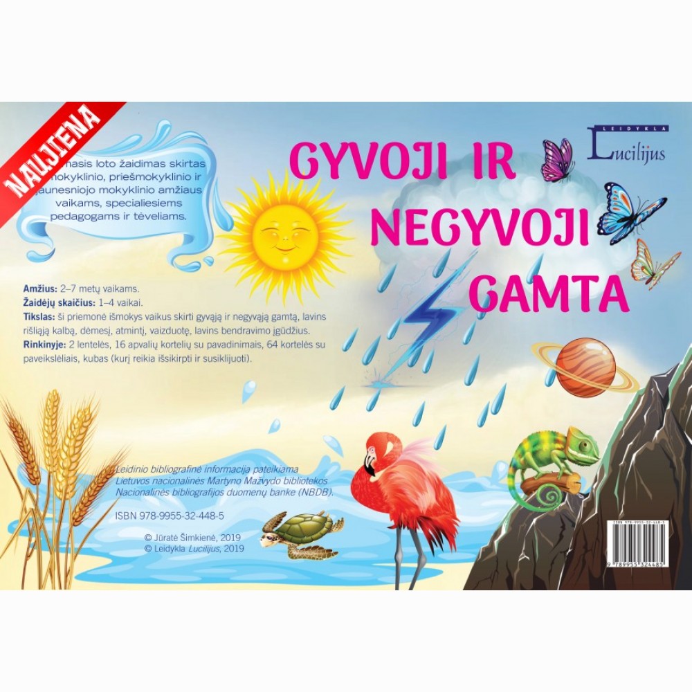Žaidimas Gyvoji ir negyvoji gamta