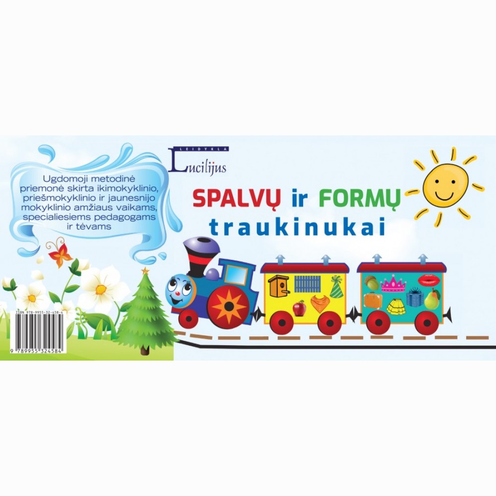 Spalvų ir formų traukinukai