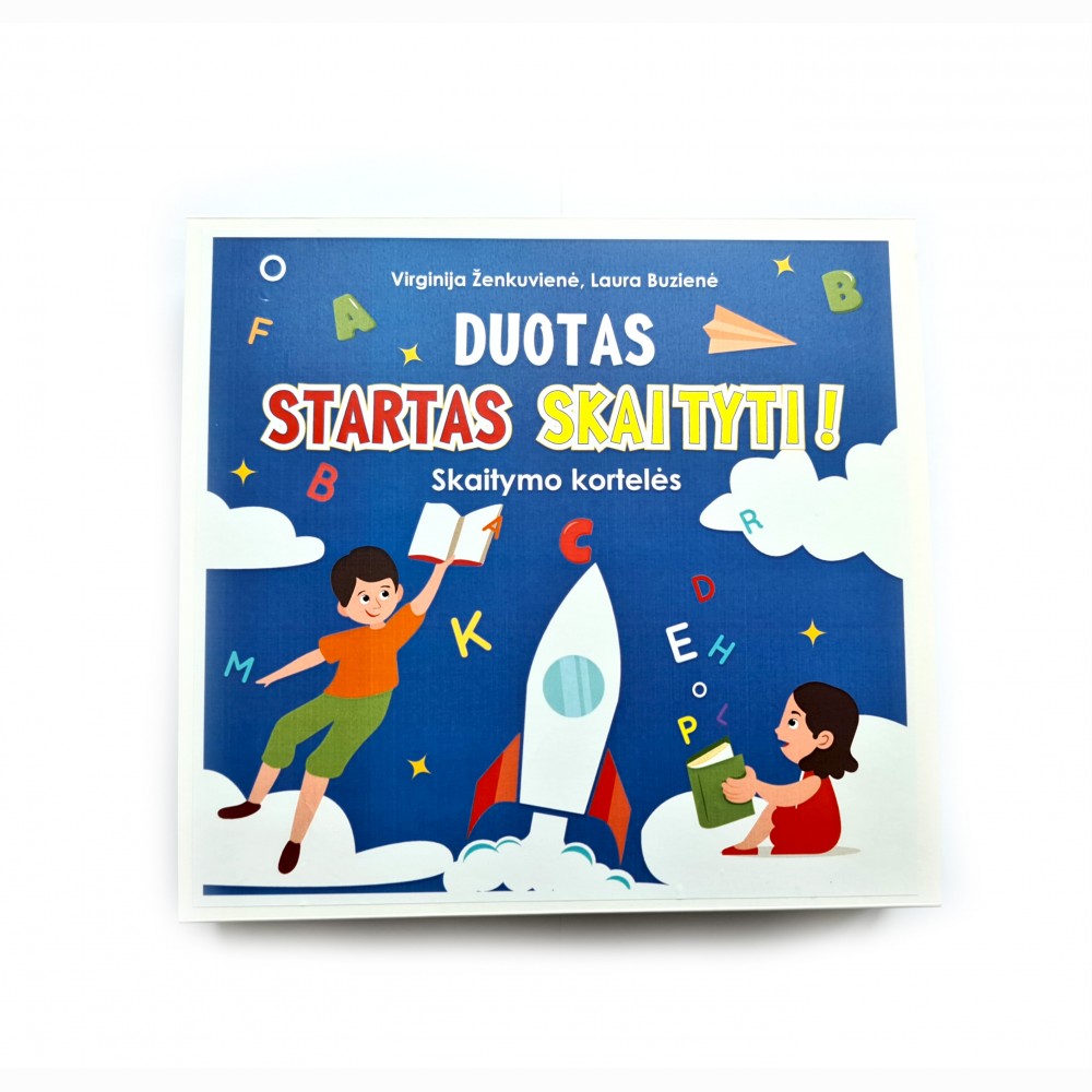 Duotas startas skaityti! Skaitymo kortelės