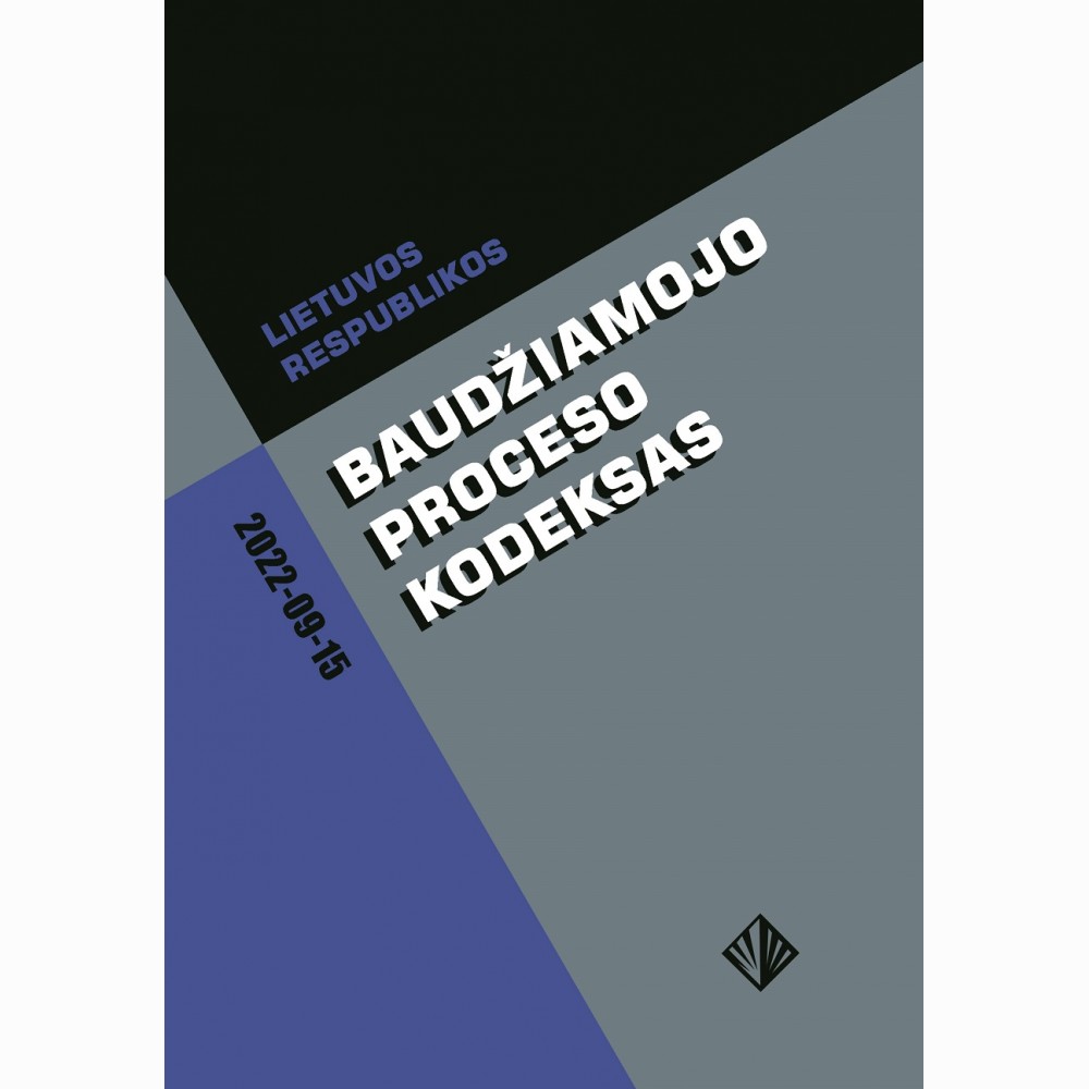 Lietuvos Respublikos baudžiamojo proceso kodeksas