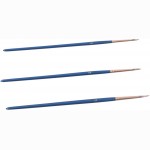 Teptukų rinkinys  3vnt Nr 1,3,5 (round,nylon)/PVC