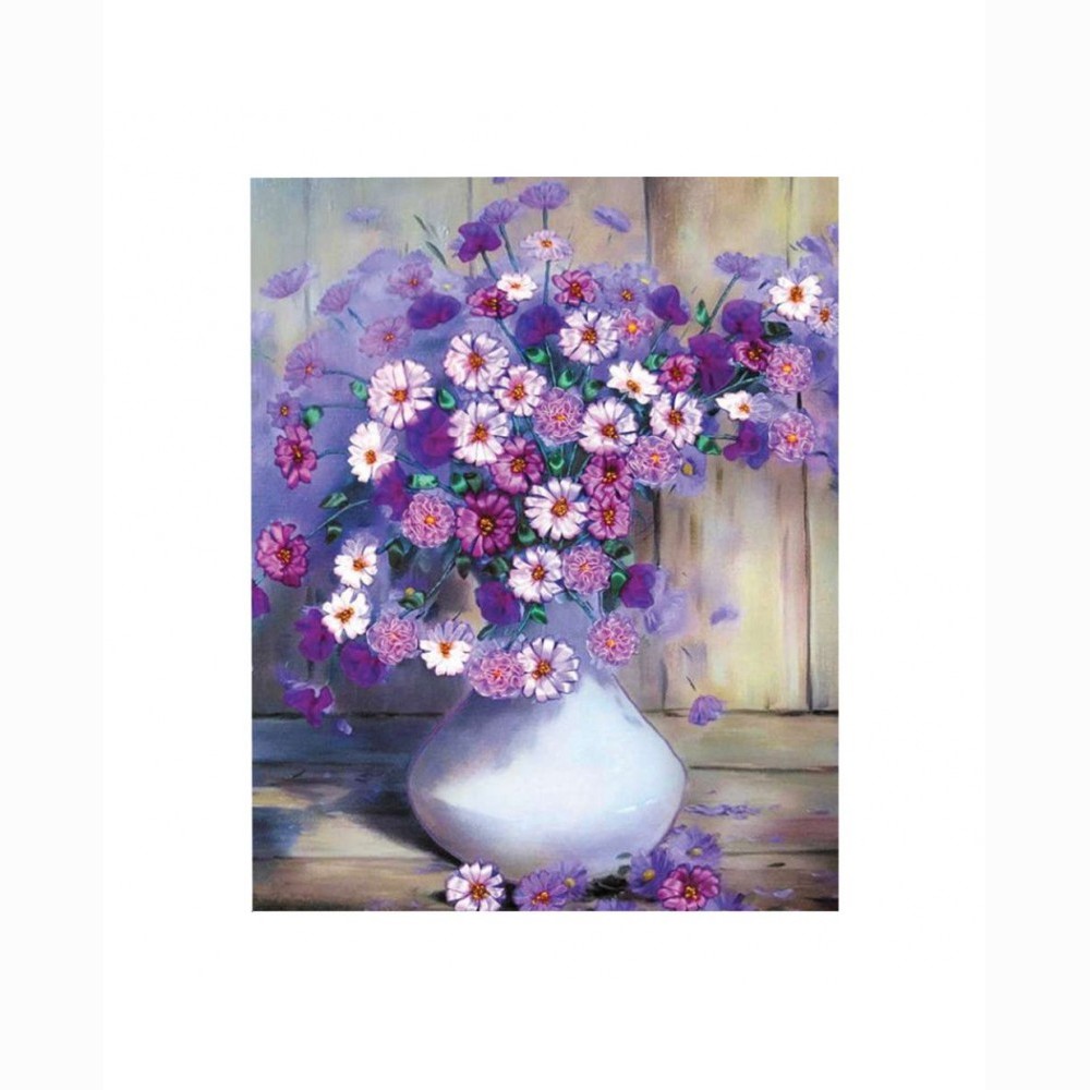 Tapyba pagal skaičius 40x50x1,5 GĖLĖS 89657