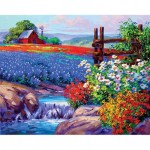 Tapyba pagal skaičius 40x50x1,5 PEIZAŽAS 89658