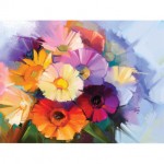 Tapyba pagal skaičius 40x50x1,5 GĖLĖS 89687