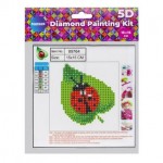 Deimantinė mozaika  Ladybug  15x15