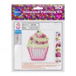 Deimantinė mozaika  Cupcake  15x15