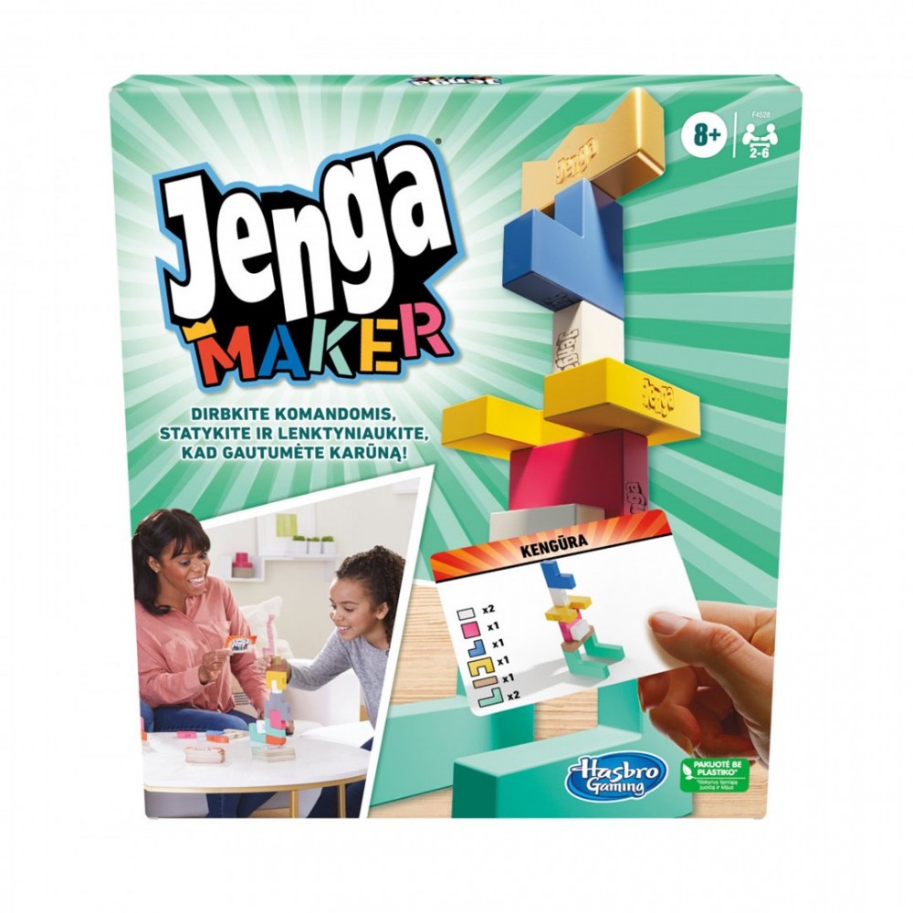 HAS Žaidimas „Jenga Maker“, LT