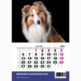 Kal. 2025 mėnesinis O-press /4 rūšys/