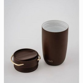 Termo puodelis EQUA Cup Brown - Gold