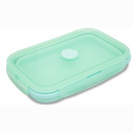 Silikoninė pietų dėžutė COOLPACK, 800 ml, mėtinės žalios spalvos