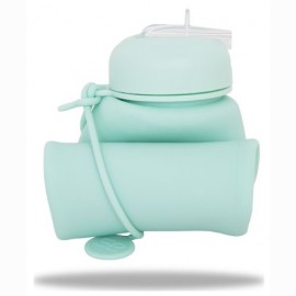 Silikoninė gertuvė COOLPACK, 600 ml, mėtinės žalios spalvos