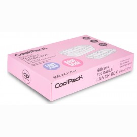 Silikoninė pietų dėžutė COOLPACK, 800 ml, pastelinės rožinės spalvos