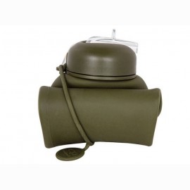 Silikoninė gertuvė COOLPACK, 600 ml, alyvuogių žalios spalvos
