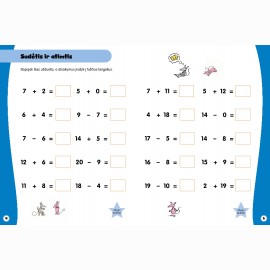 Matematika 5+. Namų darbai–vieni juokai