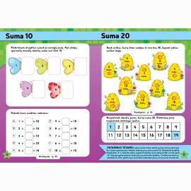 Žingsnis į priekį. Matematika. Smagu mokytis namie (5–6 metai)