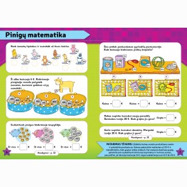 Žingsnis į priekį. Matematika. Smagu mokytis namie (5–6 metai)
