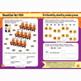 Žingsnis į priekį. Matematika. Smagu mokytis namie (6–7 metai)