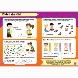 Žingsnis į priekį. Matematika. Smagu mokytis namie (6–7 metai)