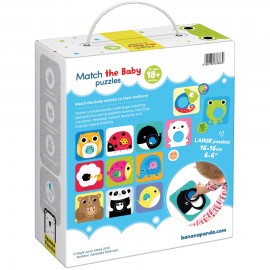 Lavinamoji dėlionė Match The Baby 18m+