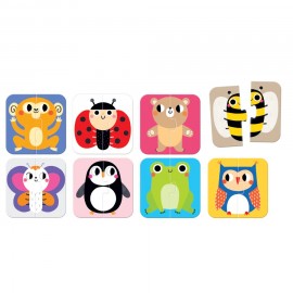 Lavinamasis žaidimas On-the-Go Puzzle Halves Animals 18m+