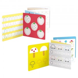 Spalvinimo kortelės Looong Coloring Books: Ready to Trace Intermediate Lines 4+
