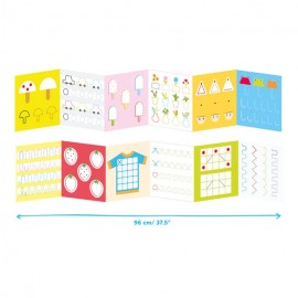 Spalvinimo kortelės Looong Coloring Books: Ready to Trace Intermediate Lines 4+