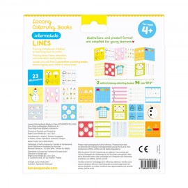 Spalvinimo kortelės Looong Coloring Books: Ready to Trace Intermediate Lines 4+