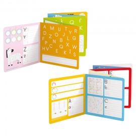 Spalvinimo kortelės Looong Coloring Books: Ready to Write Letters 5+