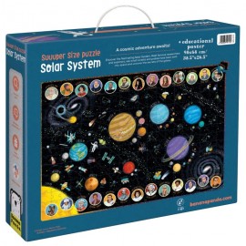 Lavinamoji dėlionė BANANAPANDA Suuuper Size Puzzle Solar System