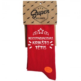 Kojinės Nuostabiausias krikšto tėtis (pakabinama pakuotė)
