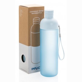 Gertuvė IMPACT, XD COLLECTION, 600ml, su užsukamu dangteliu, matinės mėlynos sp. tritano plastikas