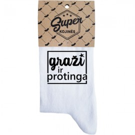 Moteriškos kojinės Protinga ir graži