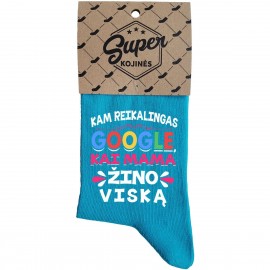 Moteriškos kojinės Mama žino viską