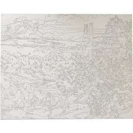 Tapyba pagal skaičius 40x50x1,5 PEIZAŽAS 89658