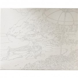 Tapyba pagal skaičius 40x50x1,5 PEIZAŽAS 89680