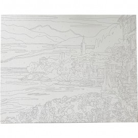 Tapyba pagal skaičius 40x50x1,5 PEIZAŽAS 89686