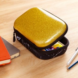 Penalas-pieštukinė  ZIPIT Carbon Storage Box with Inner Pocket, auksinis