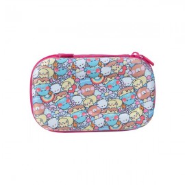 Penalas-pieštukinė  ZIPIT Fur Creature Box with Inner Pocket, žalsvai mėlynas