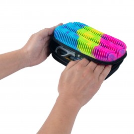 Penalas-pieštukinė ZIPIT Wavey Silicone Storage Box, neoninė