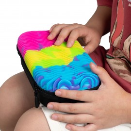 Penalas-pieštukinė ZIPIT Wavey Silicone Storage Box, neoninė