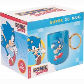 Sonic The Hedgehog 3D puodelis